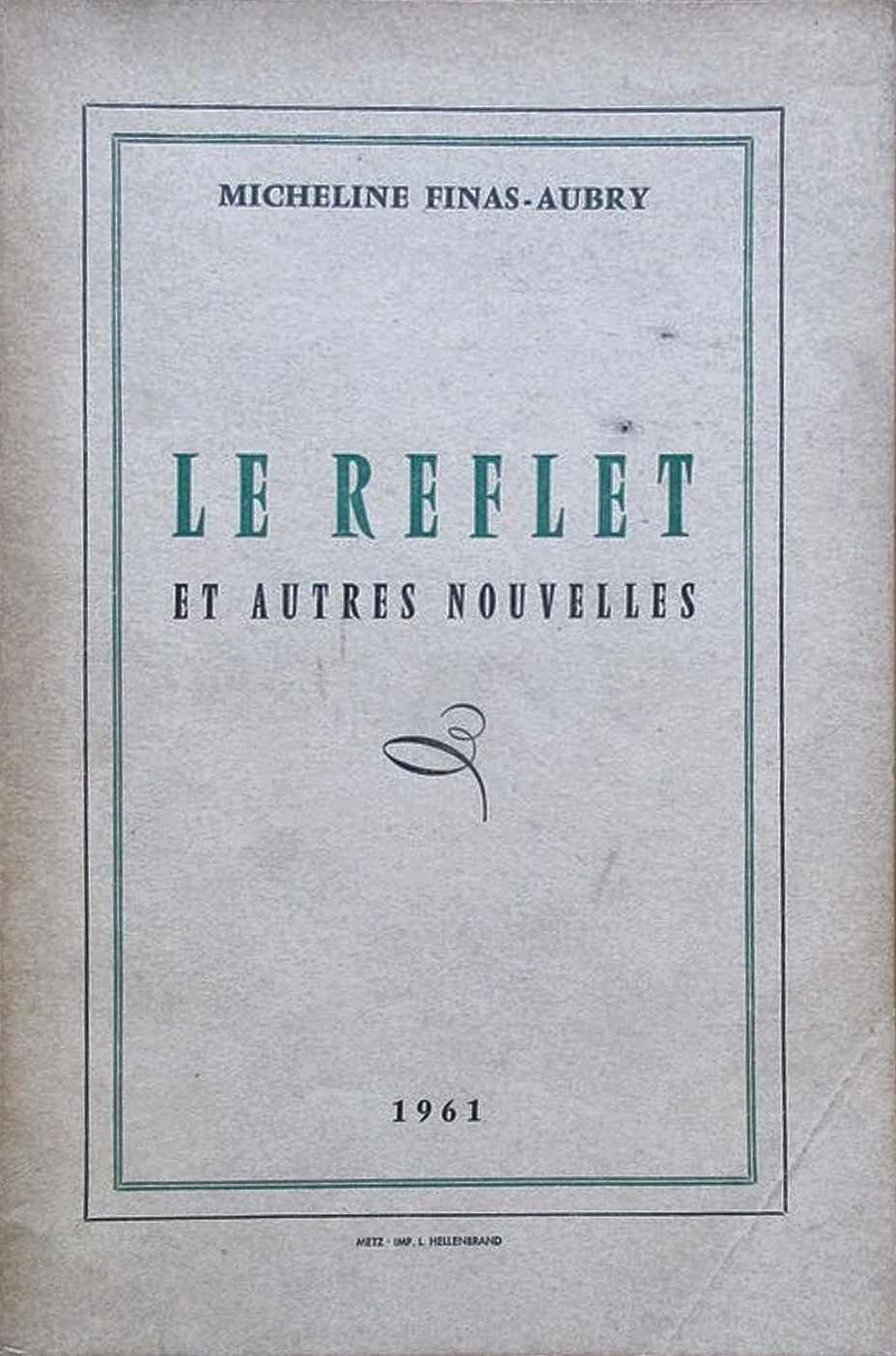 Couverture de « Le Reflet et autres nouvelles »