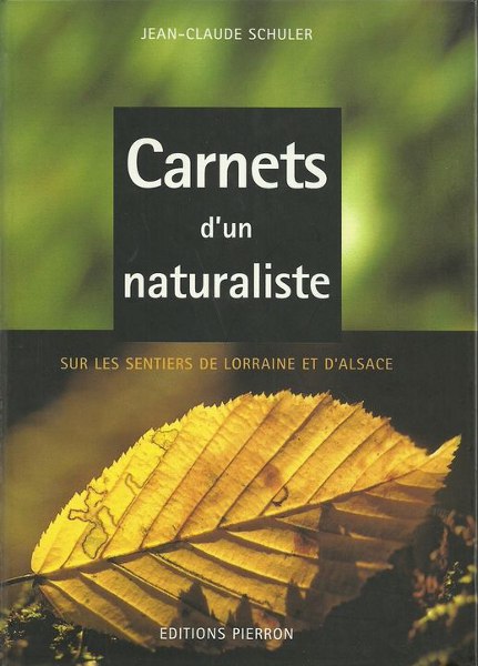 Couverture de « Carnets d'un naturaliste »
