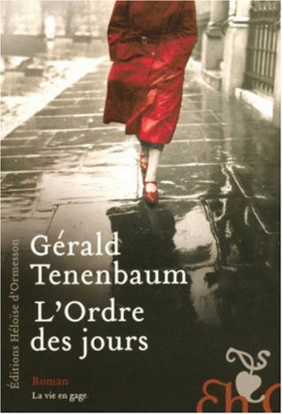 Couverture de « L'Ordre des jours »